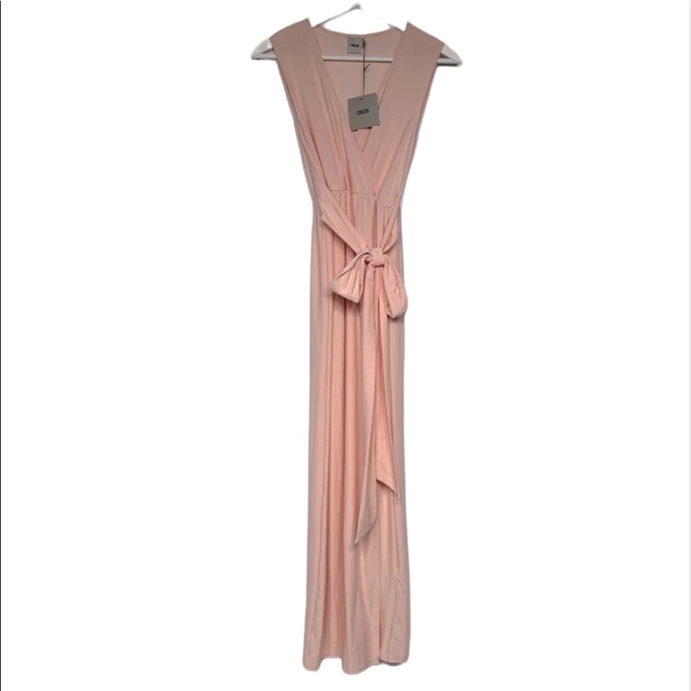 NWT Asos pink maxy dress summer dress size 2